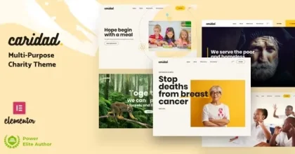 Caridad 12.5 – Charity WordPress