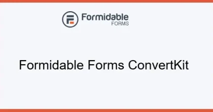 Formidable Forms ConvertKit 1.0