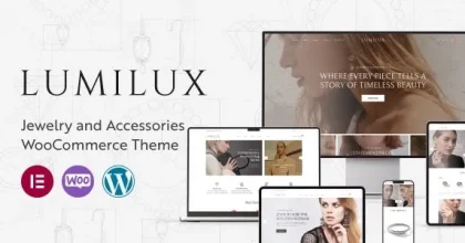 Lumilux - Jewelry and Accessories WooCommerce Theme