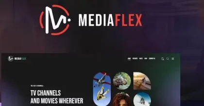 MediaFlex – TV Channel & Streaming WordPress Theme