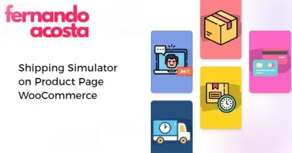Shipping Simulator on Product Page WooCommerce