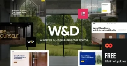 W&D 2.1.0 – Windows & Doors Company WordPress Theme