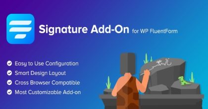 WP Fluent Forms Signature Add-On